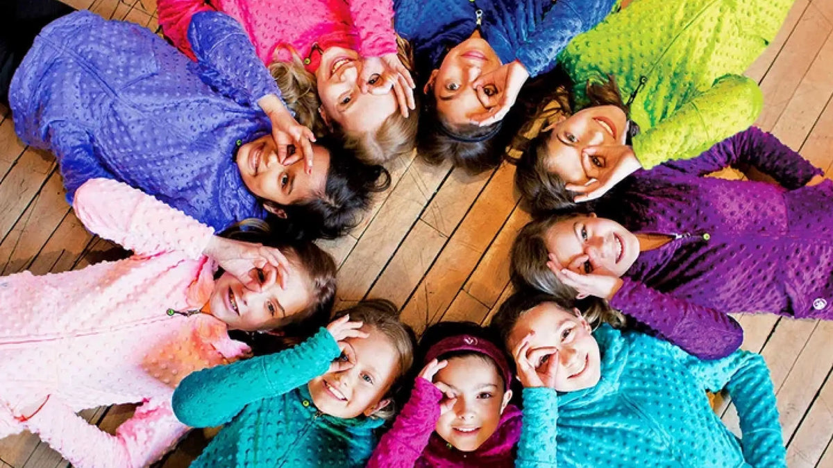 Minky Bubble Hoodies & Cozy Clothing for Girls