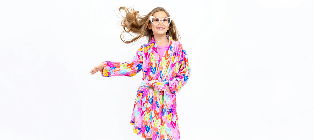 Girls Spa Robes & Towel Wraps
