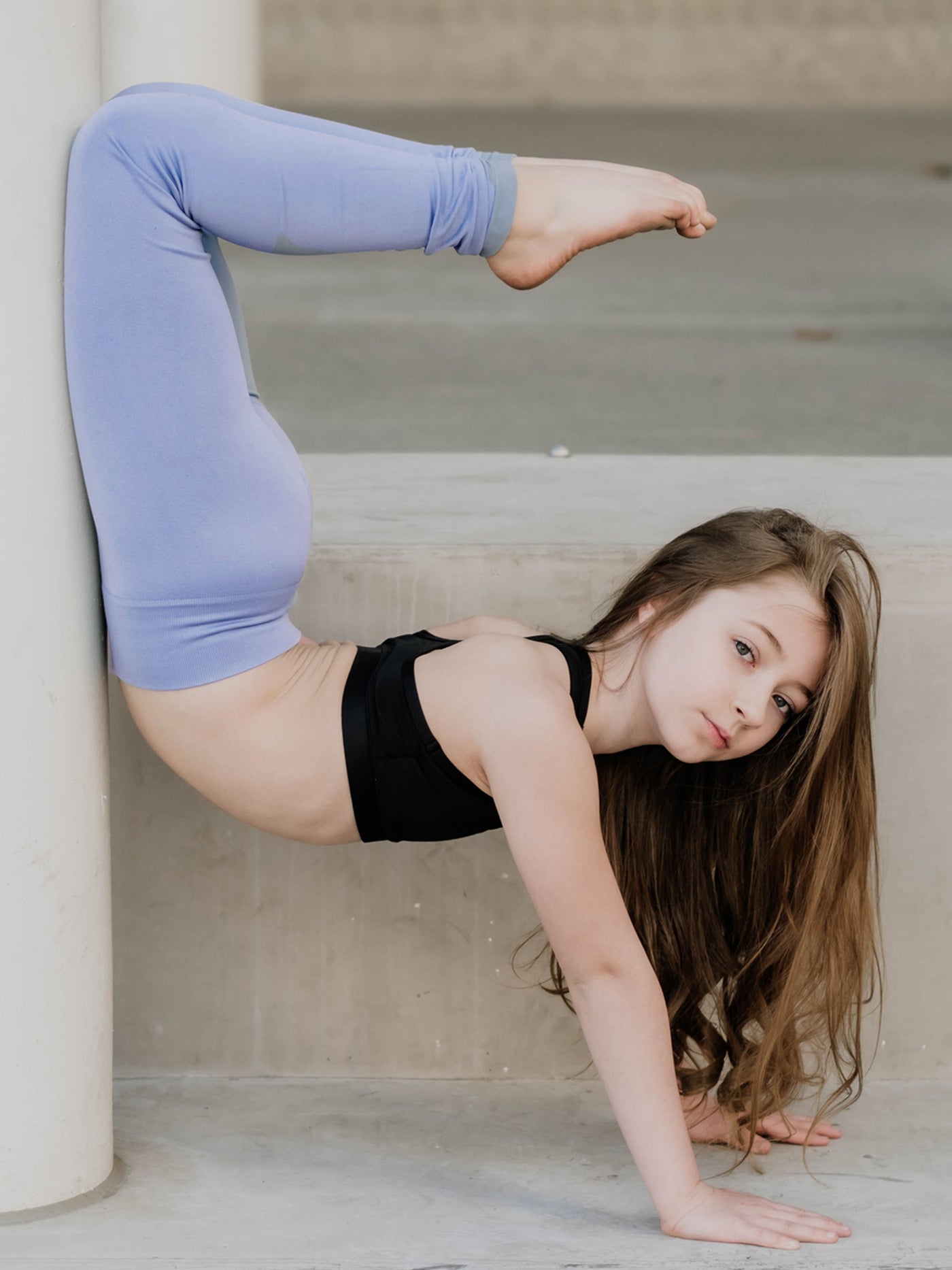 Girls Seamless Activewear Leggings| Limeapple