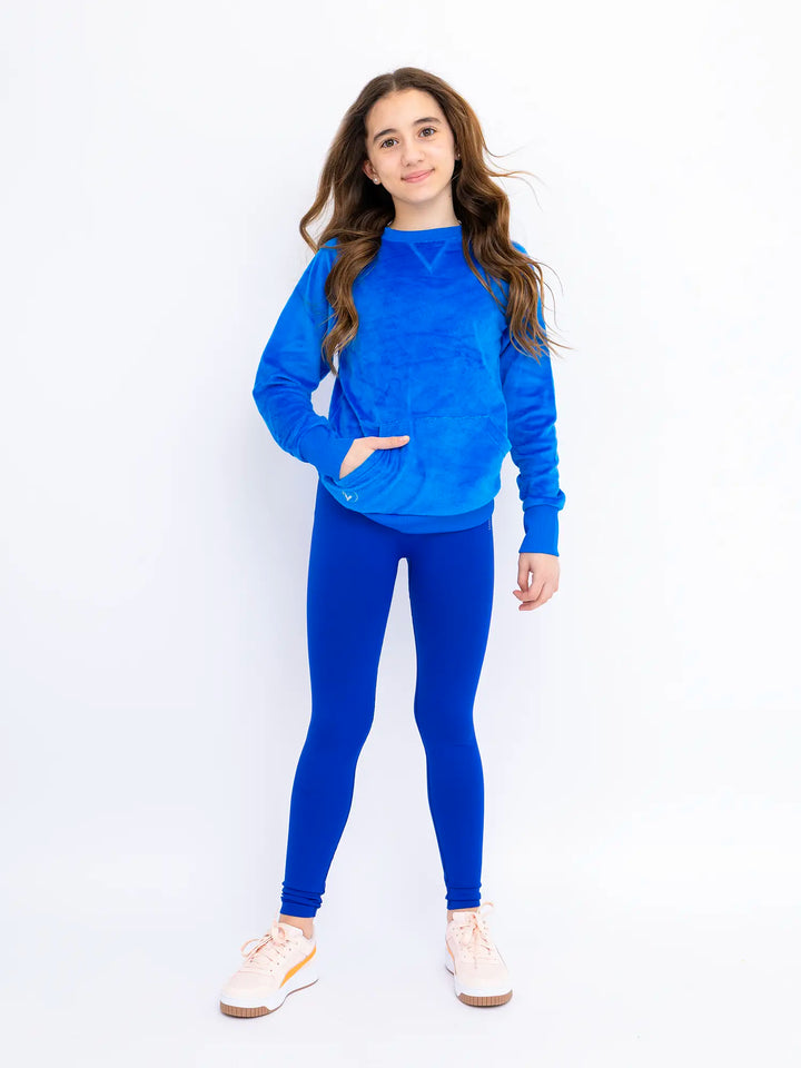 Minky Sweatshirt and Jogger Gift Set - Blue