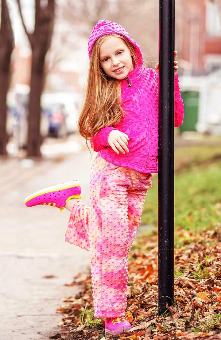 Minky Bubble Loungewear Pant - Tie Dye