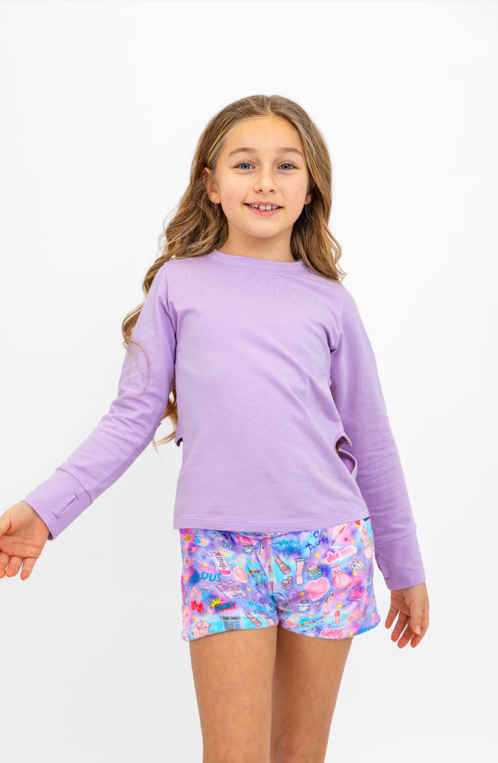 Glam Squad Plush Shorts