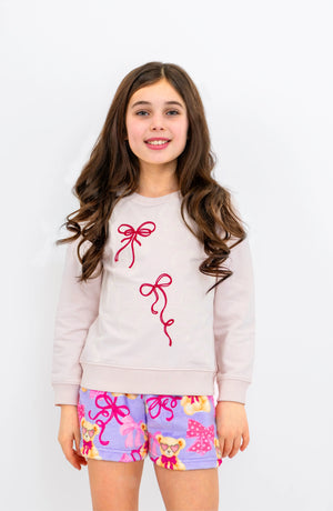 Teddy Bows Plush Shorts