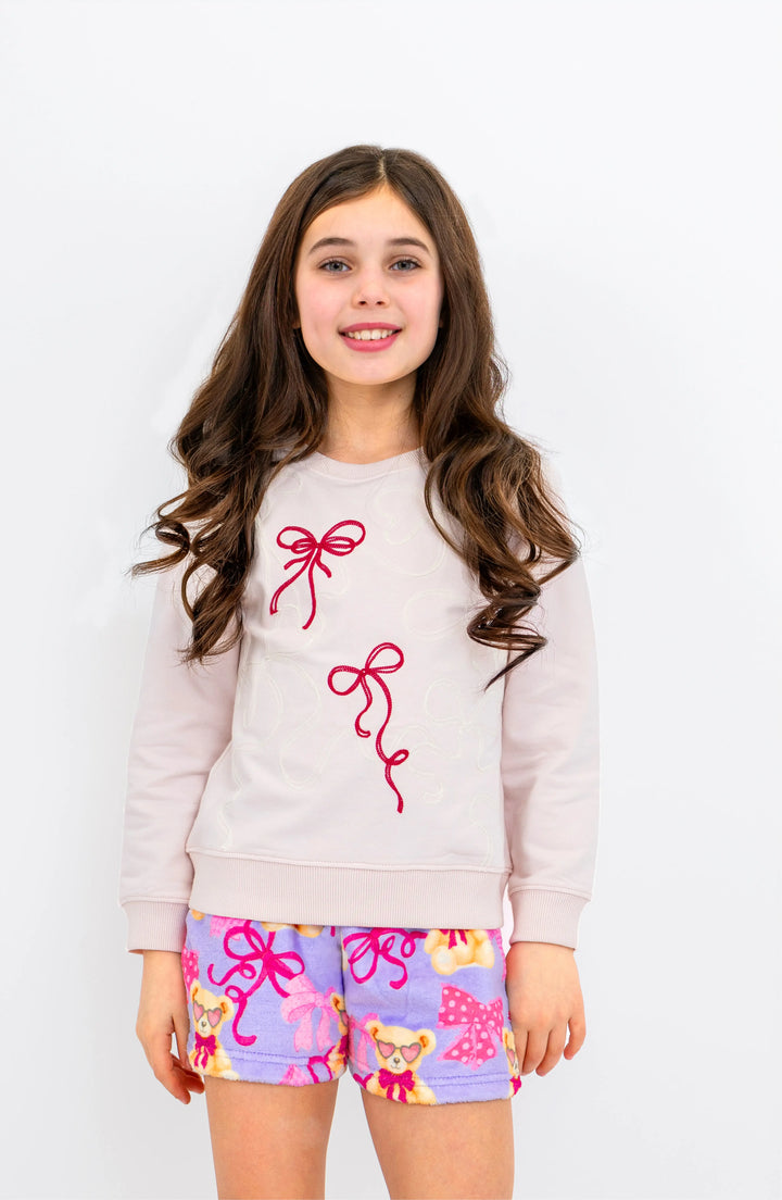 Teddy Bows Plush Shorts