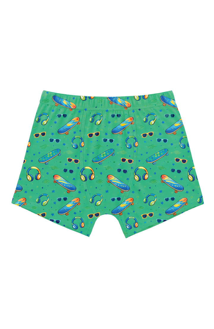 3 Pcs Set Boys Boxer Briefs - Skateboards