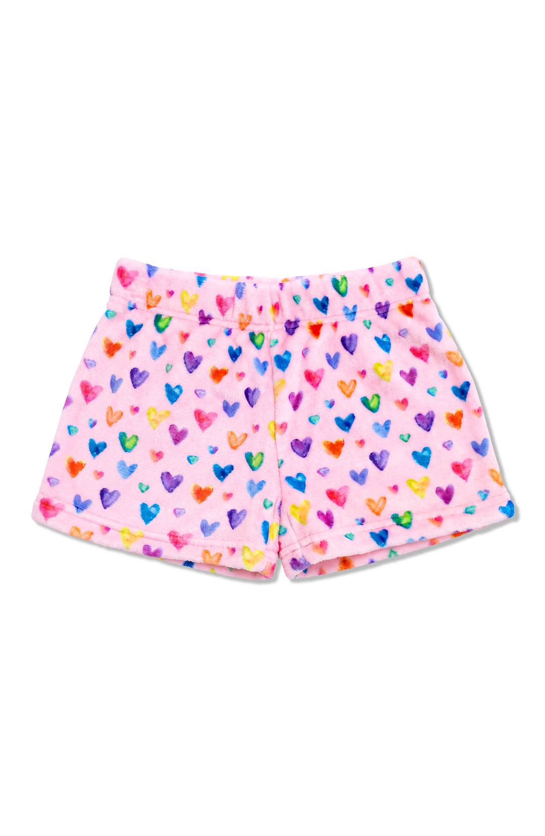 Cheerful Hearts Plush Shorts