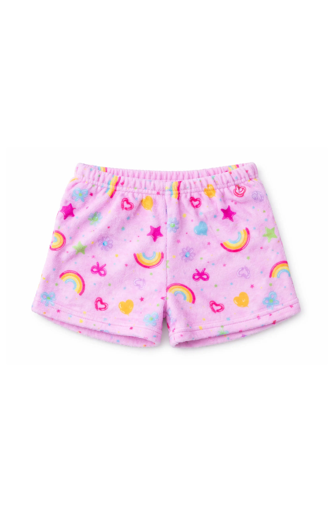 Plush Balloons Print Loungewear Shorts