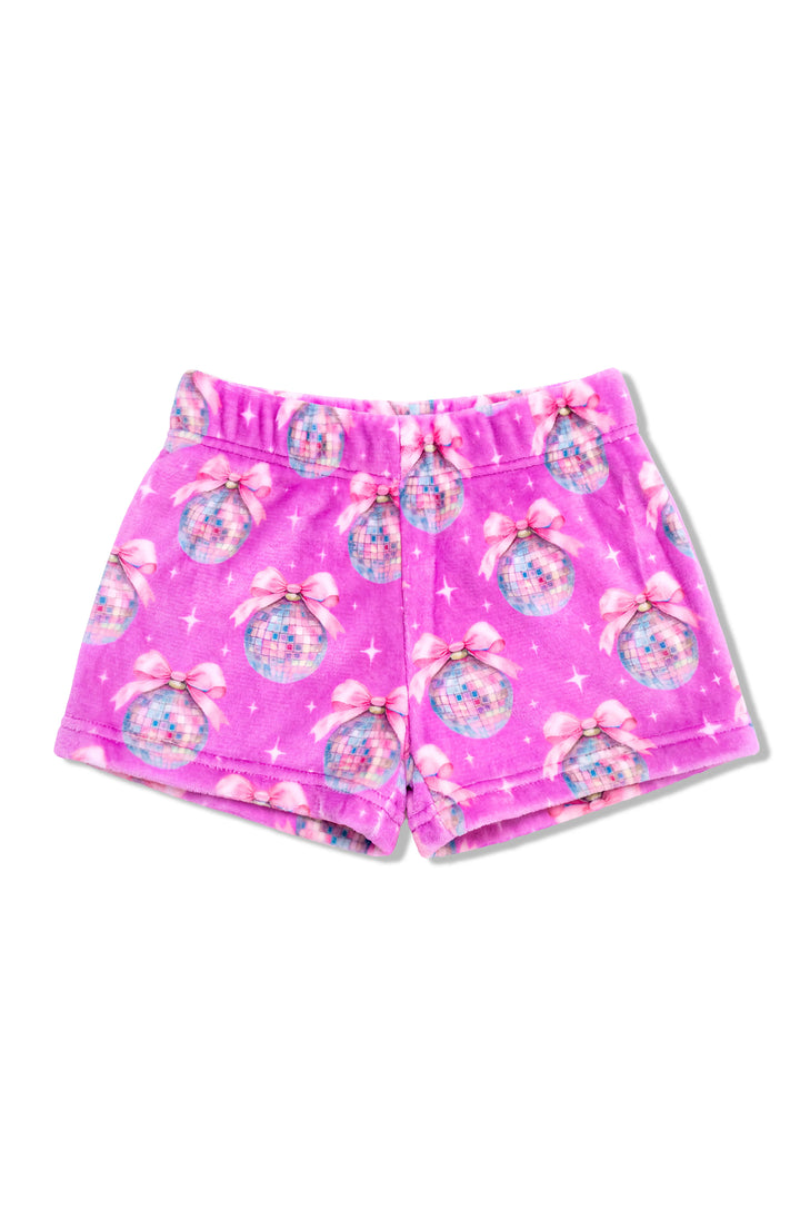 Disco Chic Plush Shorts
