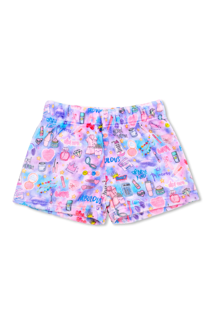 Glam Squad Plush Shorts