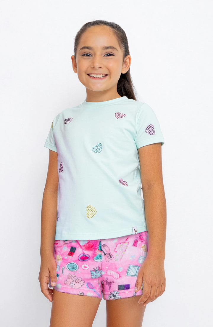 Plush Slumber Party Loungewear Shorts