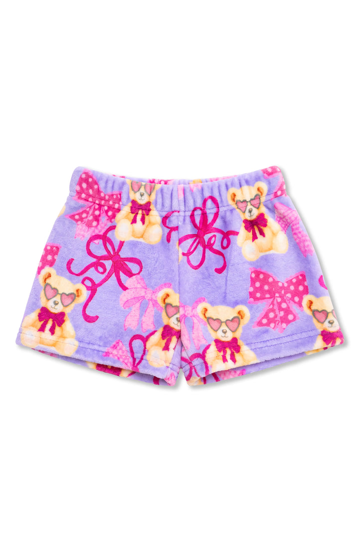 Teddy Bows Plush Shorts