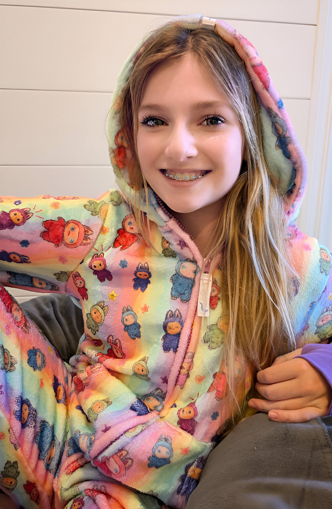 Fuzzy Doll Plush Onesie