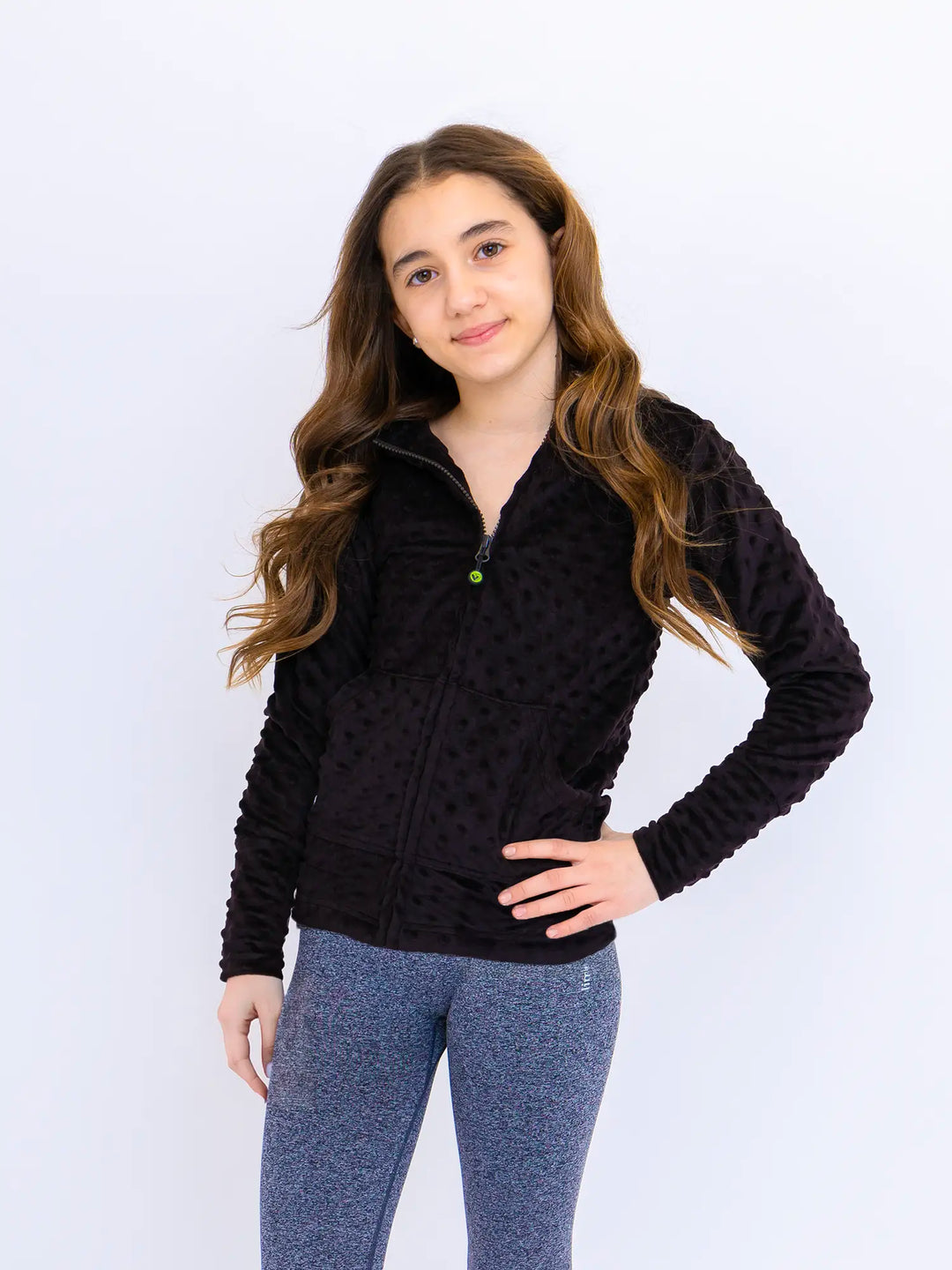 Mix and Match Mom and Me Minky Hoodie Two Pack Gift Set