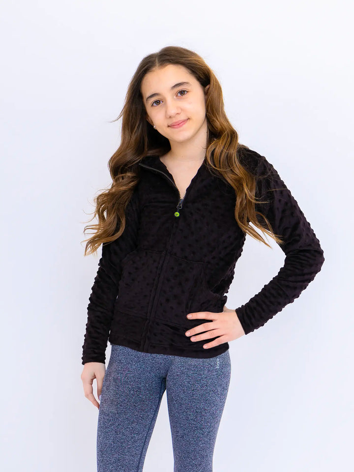 Mix and Match Mom and Me Minky Hoodie Two Pack Gift Set