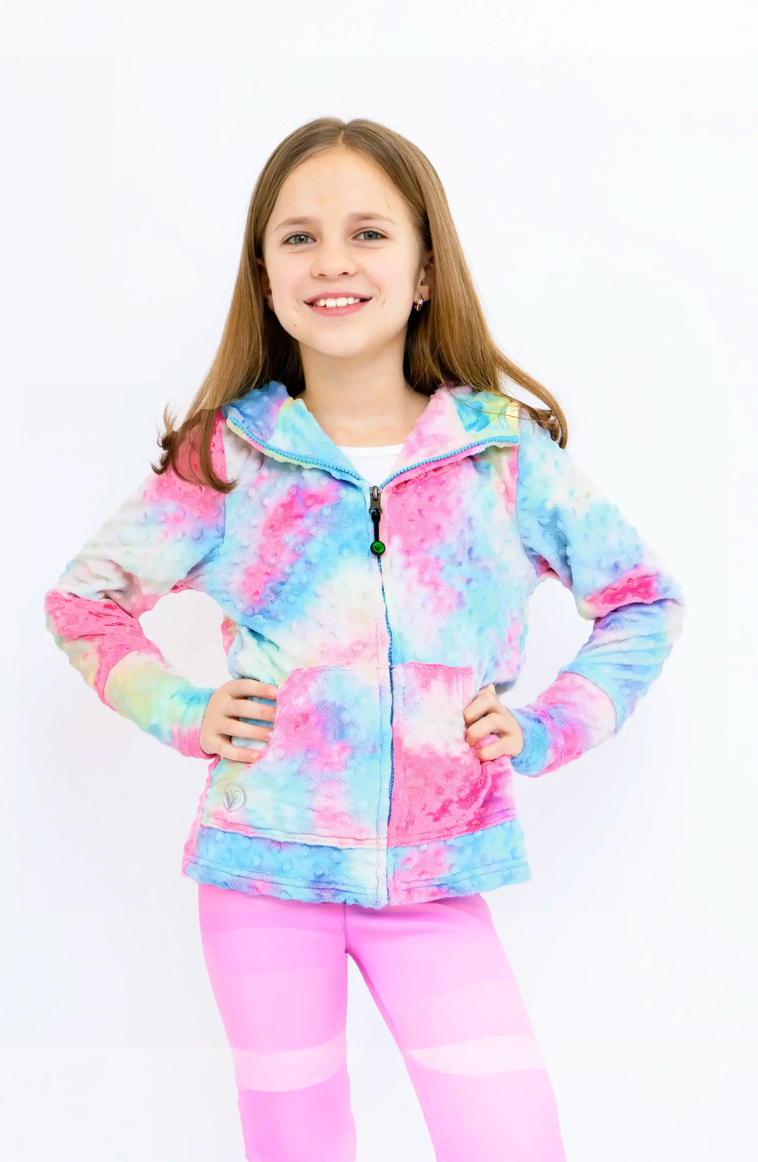 Cotton Candy Tie Dye Minky Hoodie and Mindy Legging Gift Set