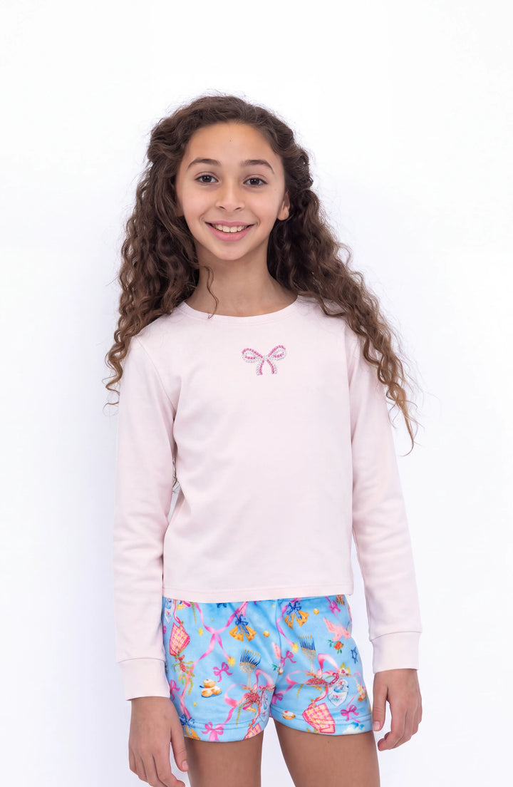 Bow Long Sleeve T-Shirt