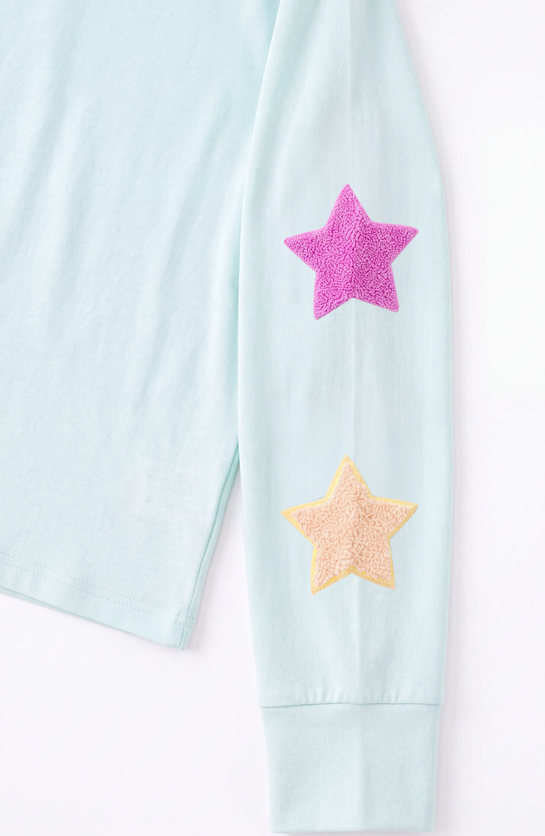Applique Star Long Sleeve T-Shirt