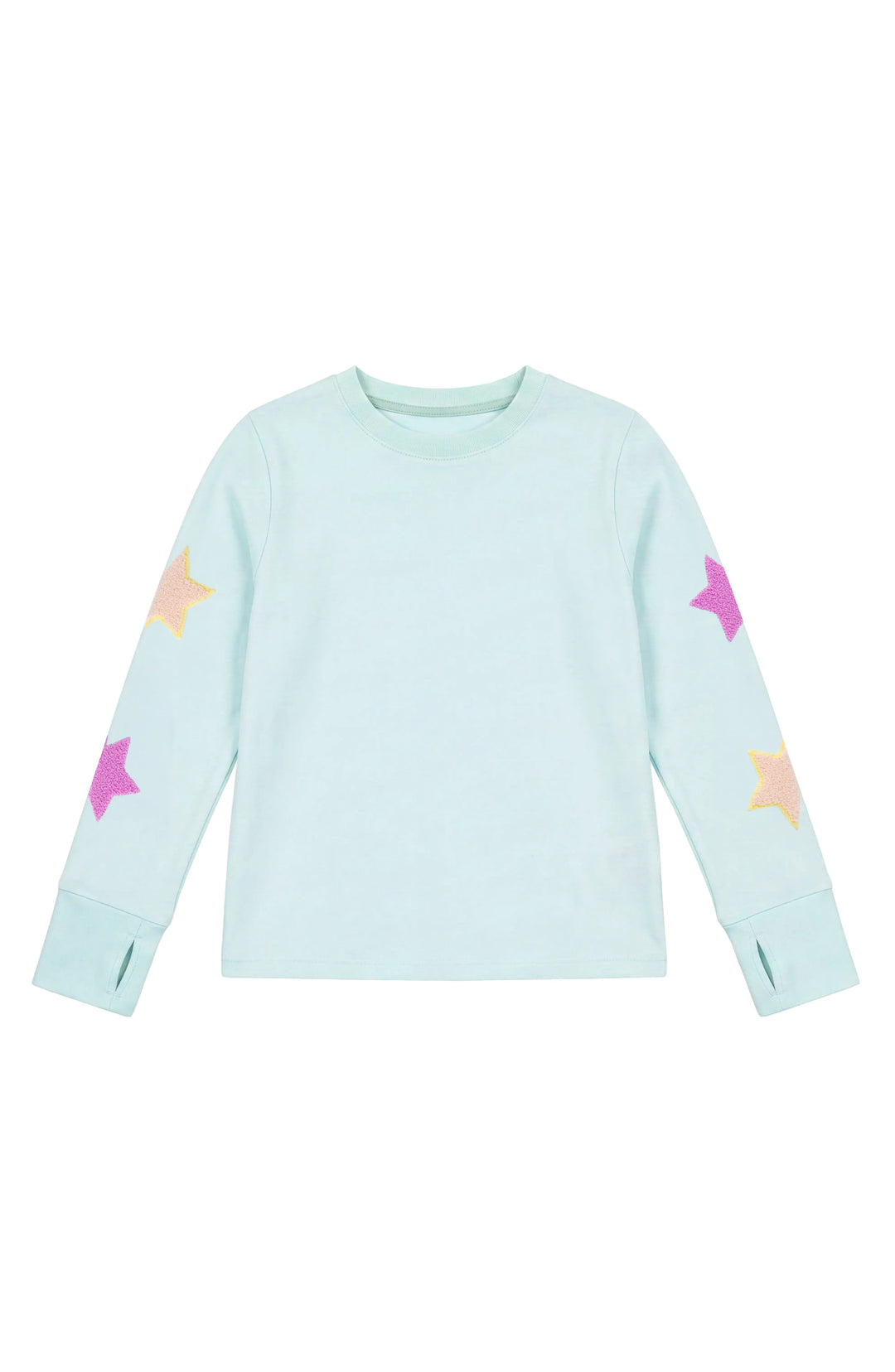 Applique Star Long Sleeve T-Shirt
