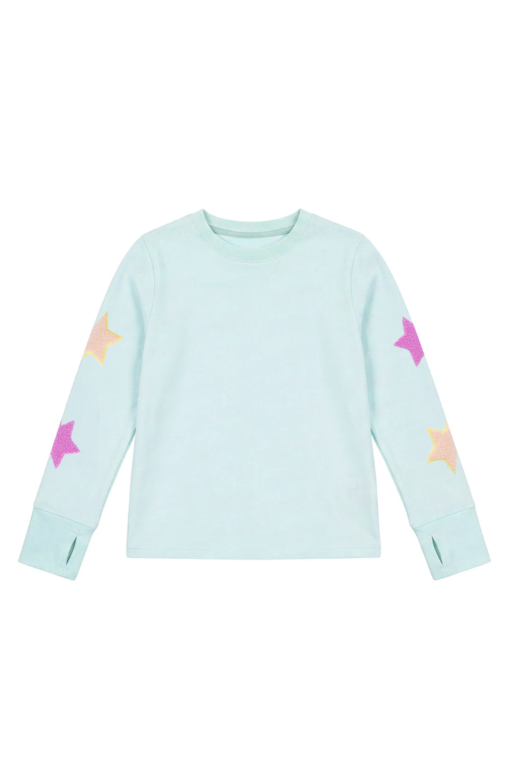 Applique Star Long Sleeve T-Shirt