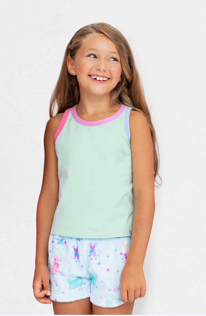Rhinestone Star Tank Top