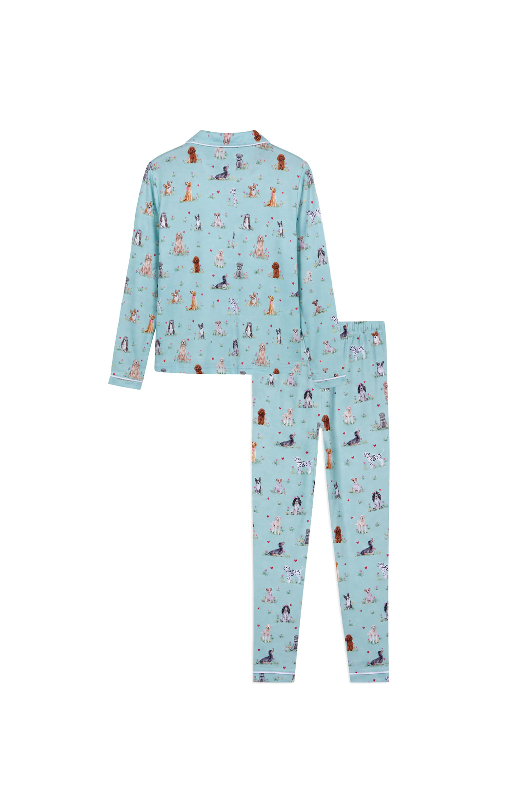 Best Puppies Long Sleeve Jersey Pajama Pant Set