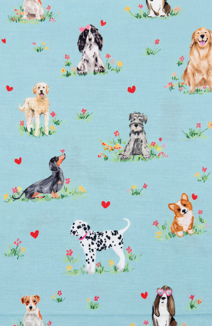 Best Puppies Long Sleeve Jersey Pajama Pant Set