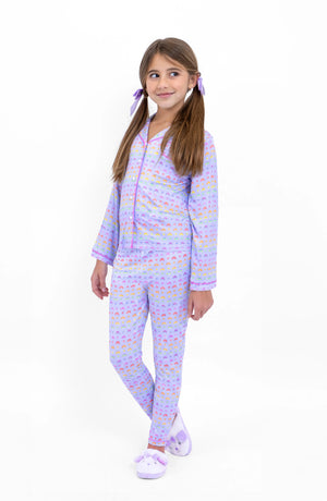 Dreamy Skies Long Sleeve Jersey Pajama Pant Set