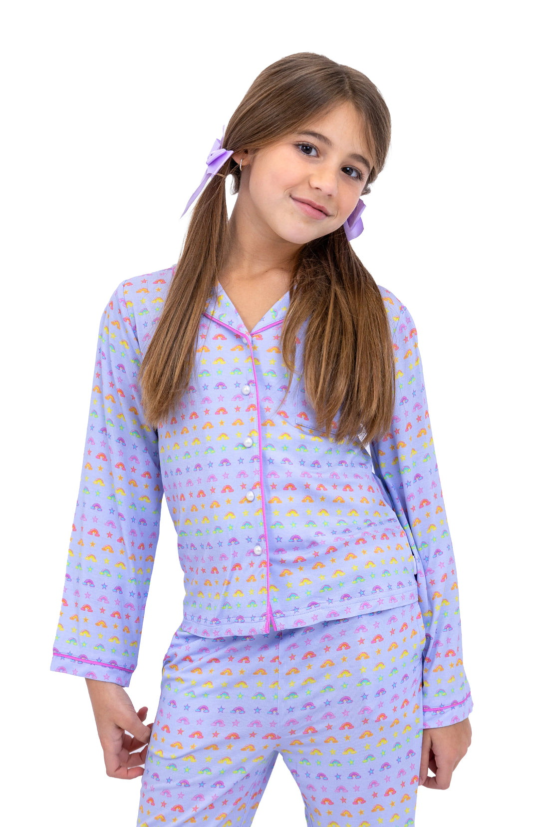 Dreamy Skies Long Sleeve Jersey Pajama Pant Set