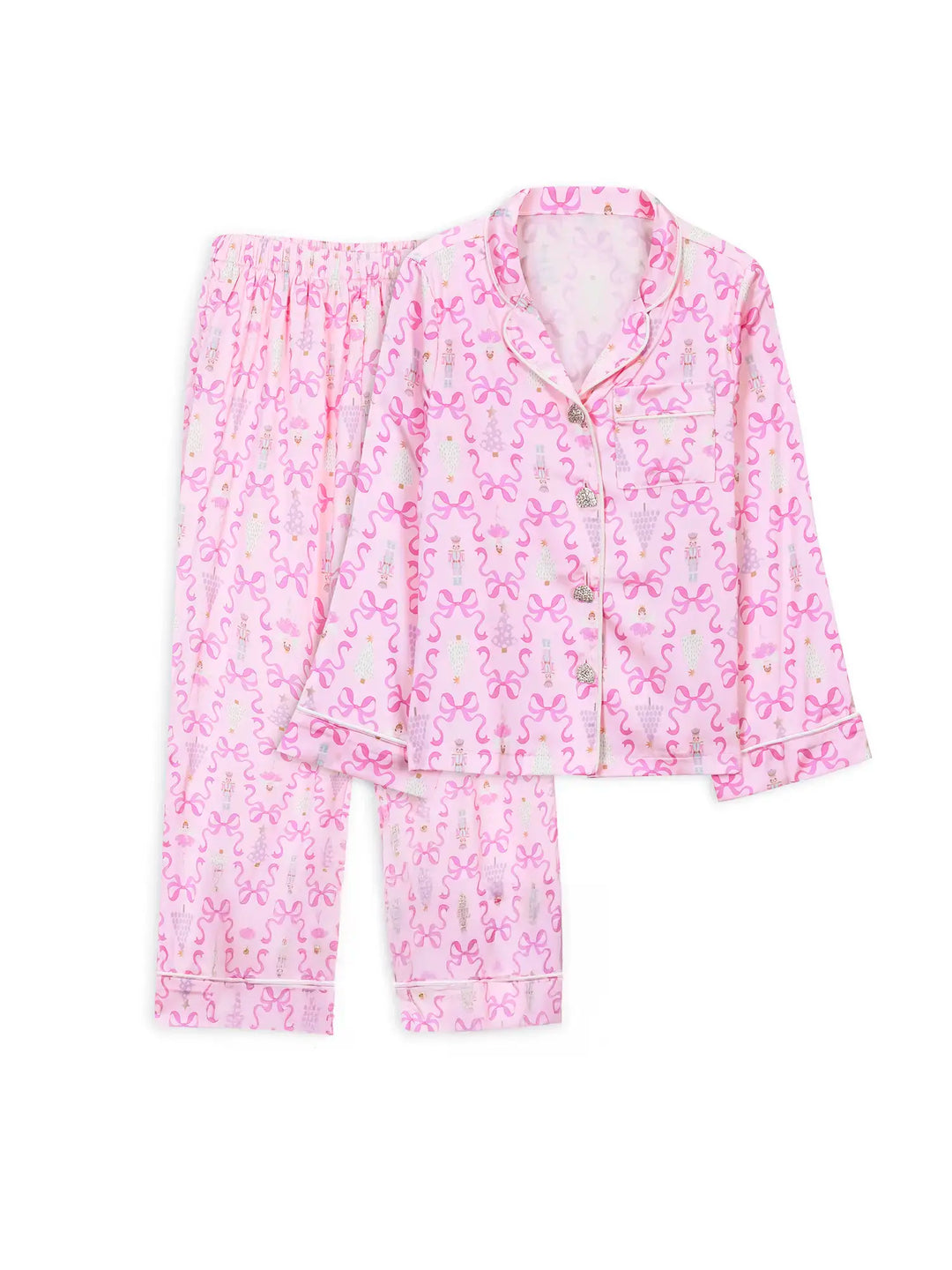 Nutcracker Long Sleeve Pajama Pant Set