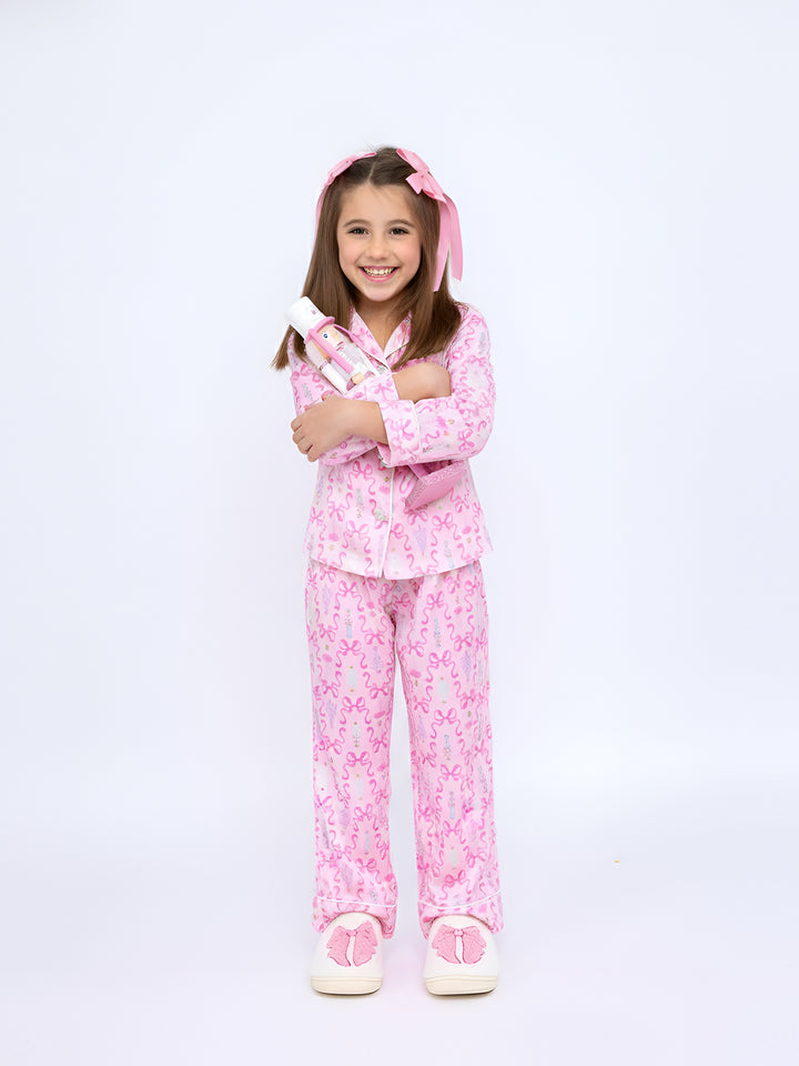 Nutcracker Long Sleeve Pajama Pant Set