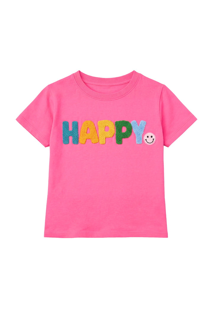 Happy Graphic Short Sleeve Tee