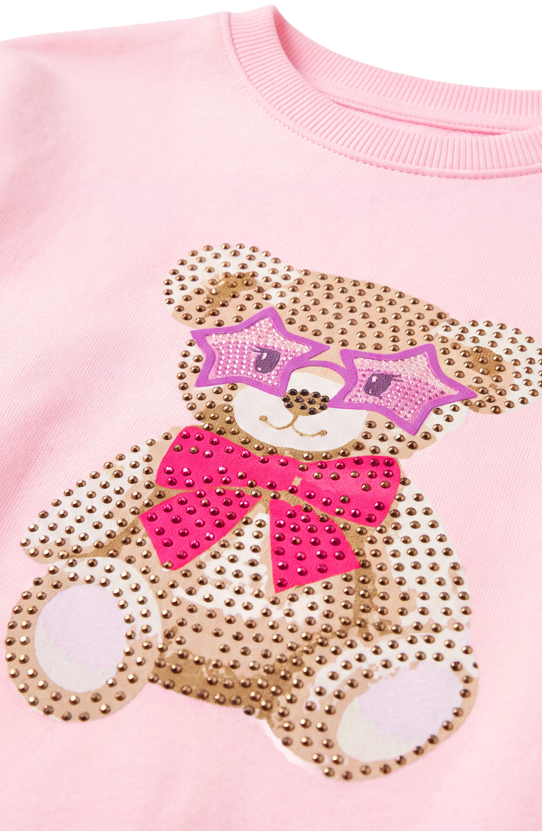 Rhinestone Bear Sweatshirt