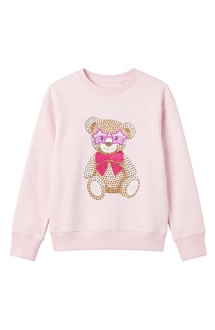 Rhinestone Bear Sweatshirt