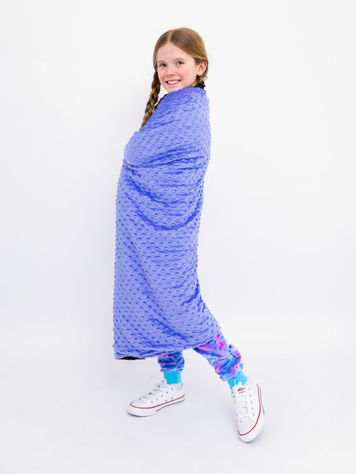 Mix & Match Minky Beanie and Blanket Gift Set