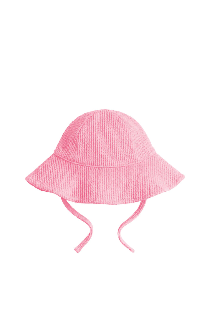 Toddler Crinkle Sunhat - Candy Pink