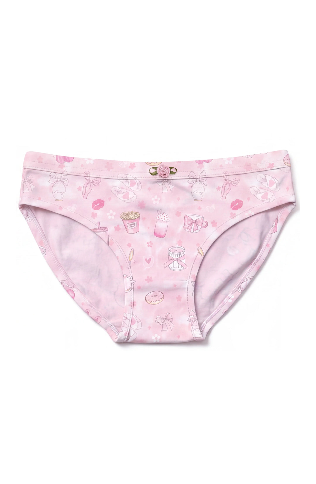 Girls Underwear 3 Piece Set - Pink, Garden Bloom & Blush Print