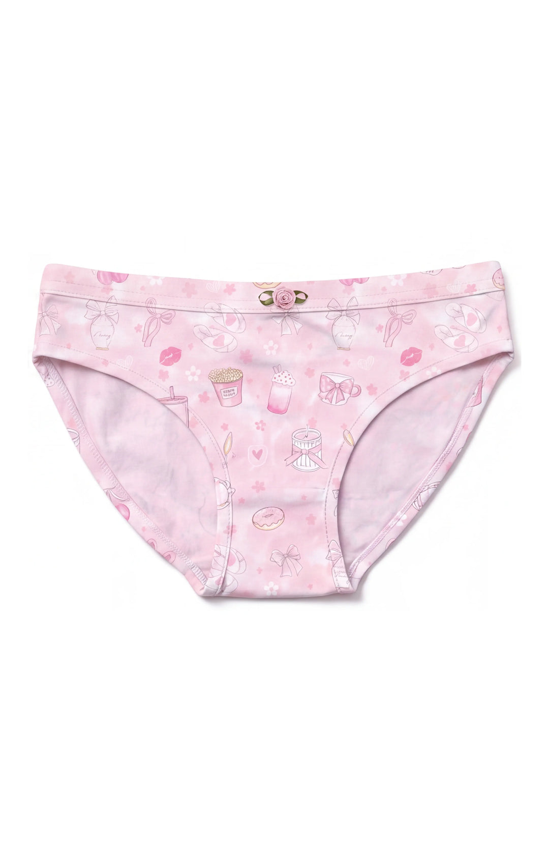 Girls Underwear 3 Piece Set - Pink, Garden Bloom & Blush Print