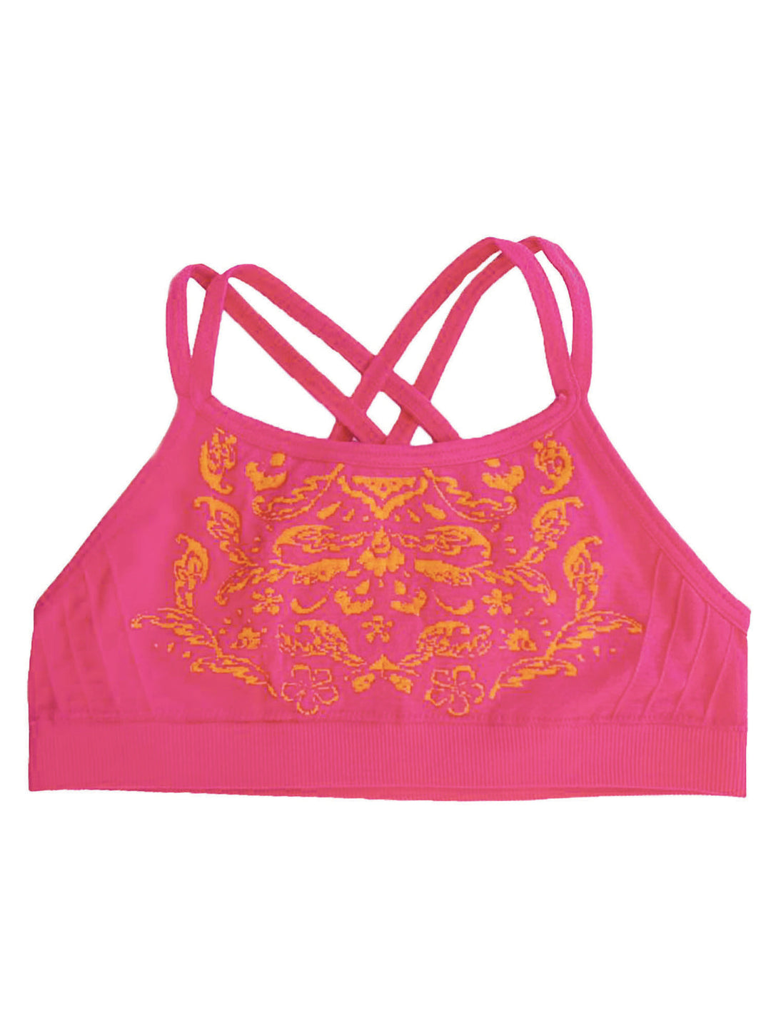 girls seamless activewear sports bra