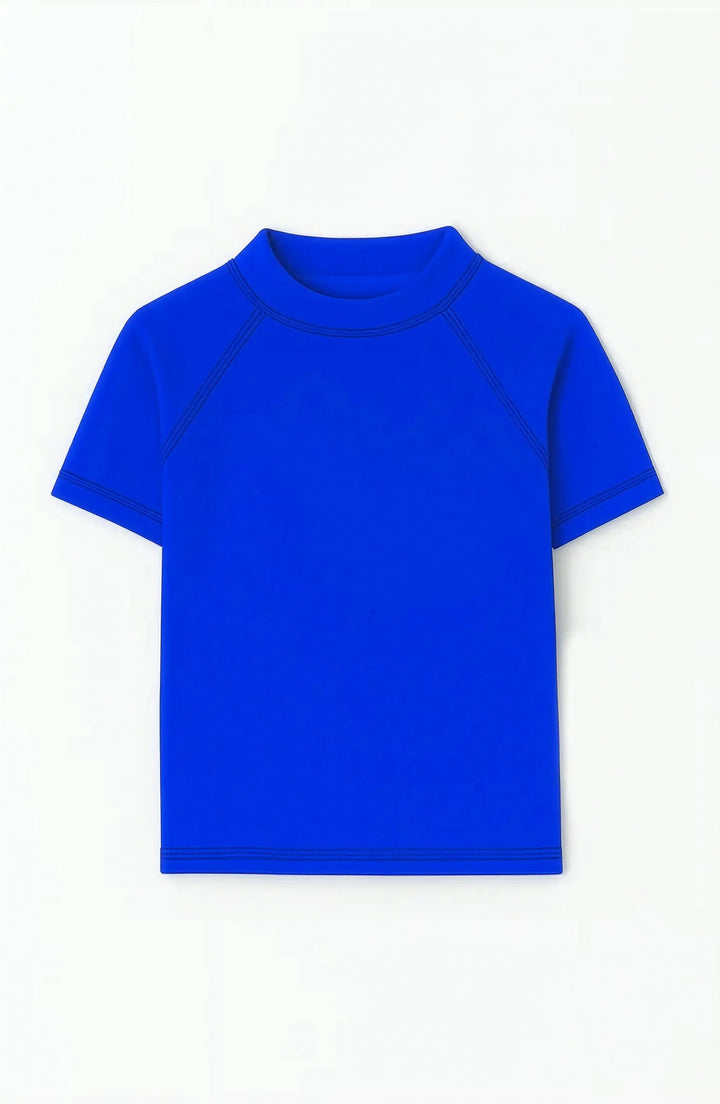 Carson Boys Blue Short Sleeve Rashguard