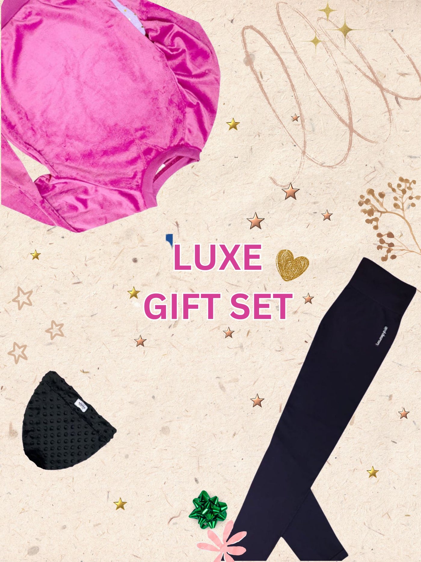 Girl’s sweatshirt + Leggings +Beanie | Gift Set | Limeapple
