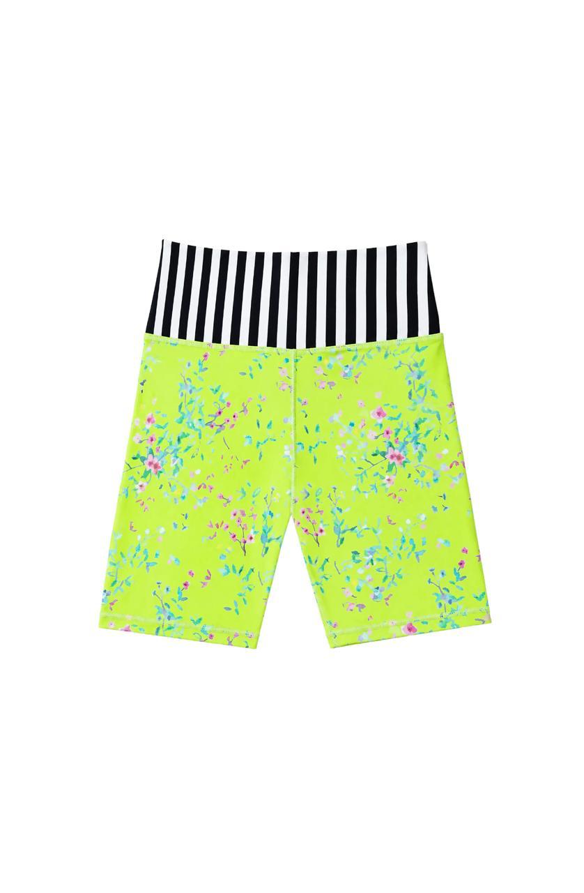 Carole - Printed Activewear Bike Shorts