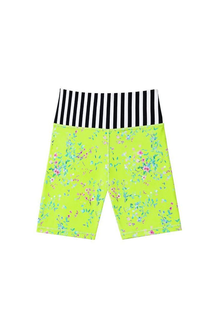 Carole - Printed Activewear Bike Shorts
