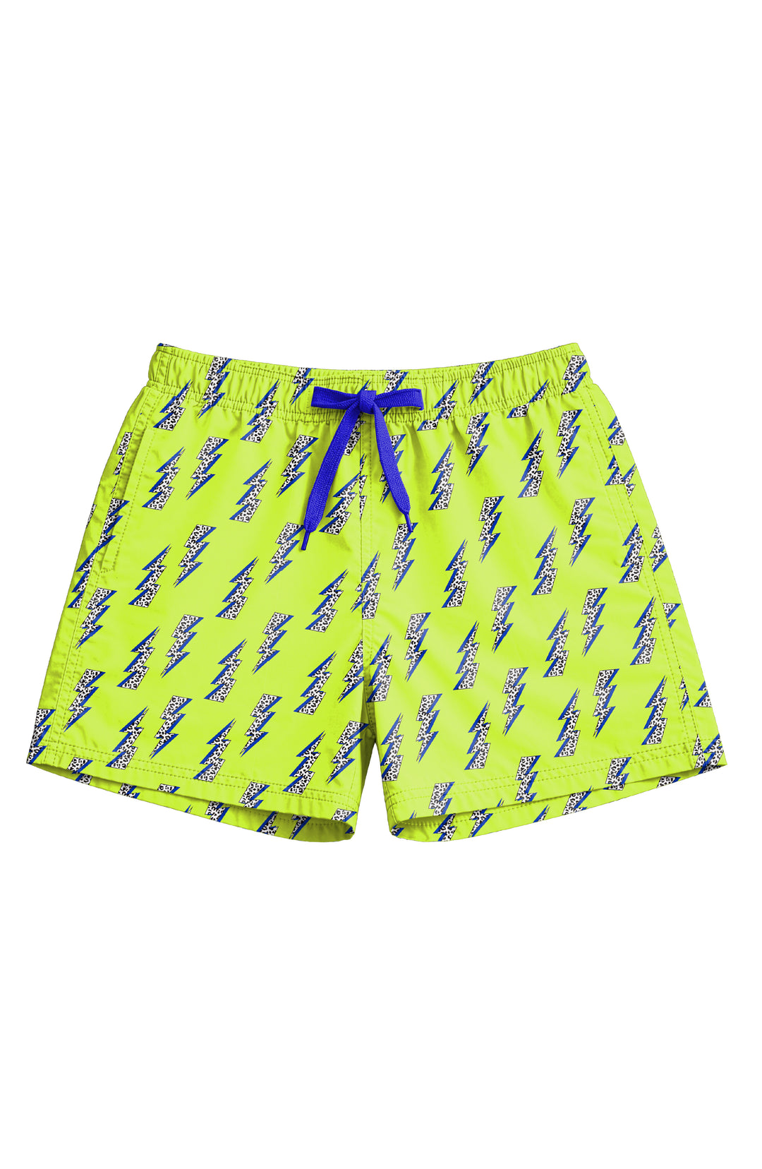 Dylan Boys Lightning Bolt Print Board Shorts