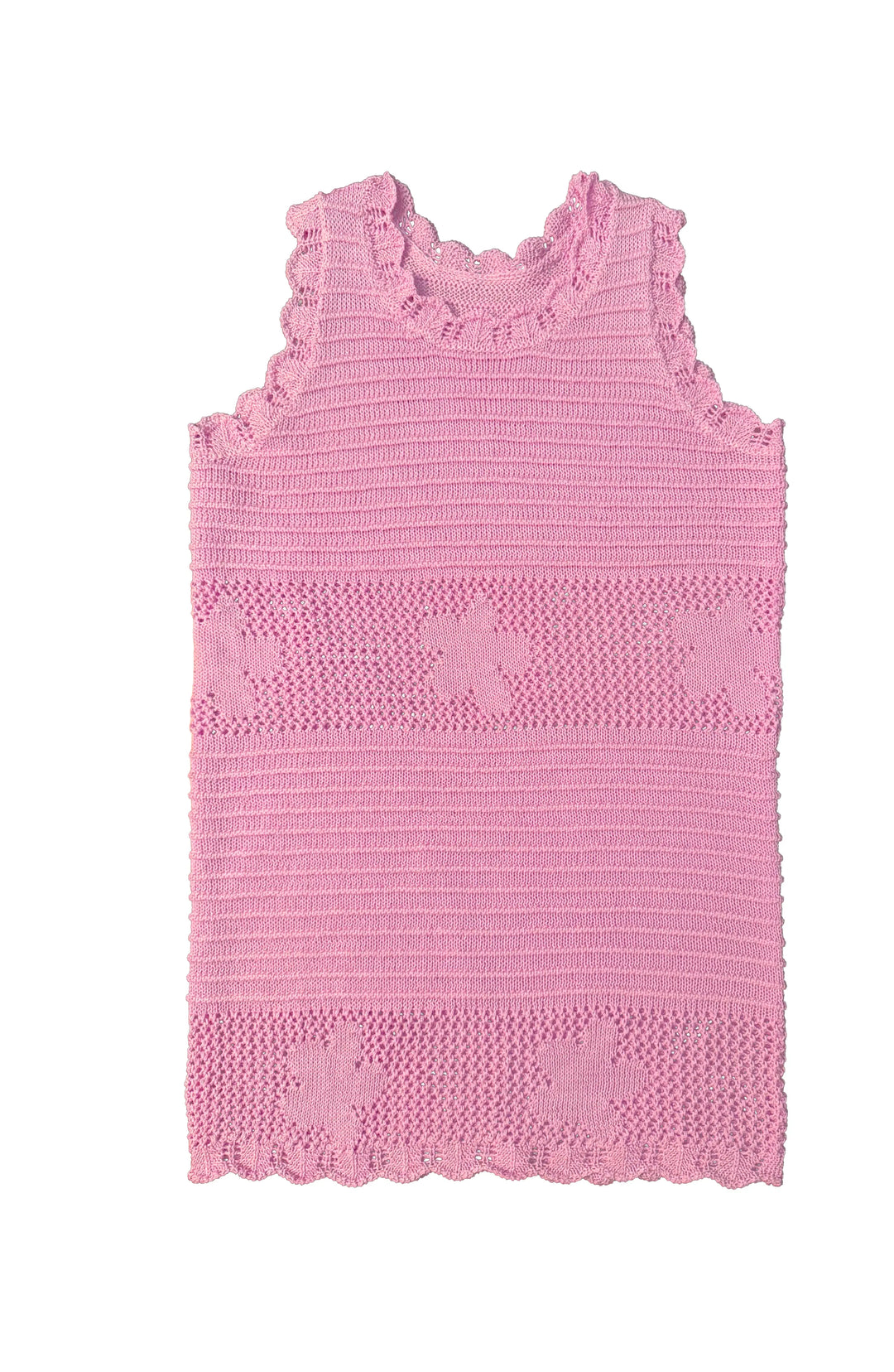 Emmi Floral Crochet Swim Coverup - Rose