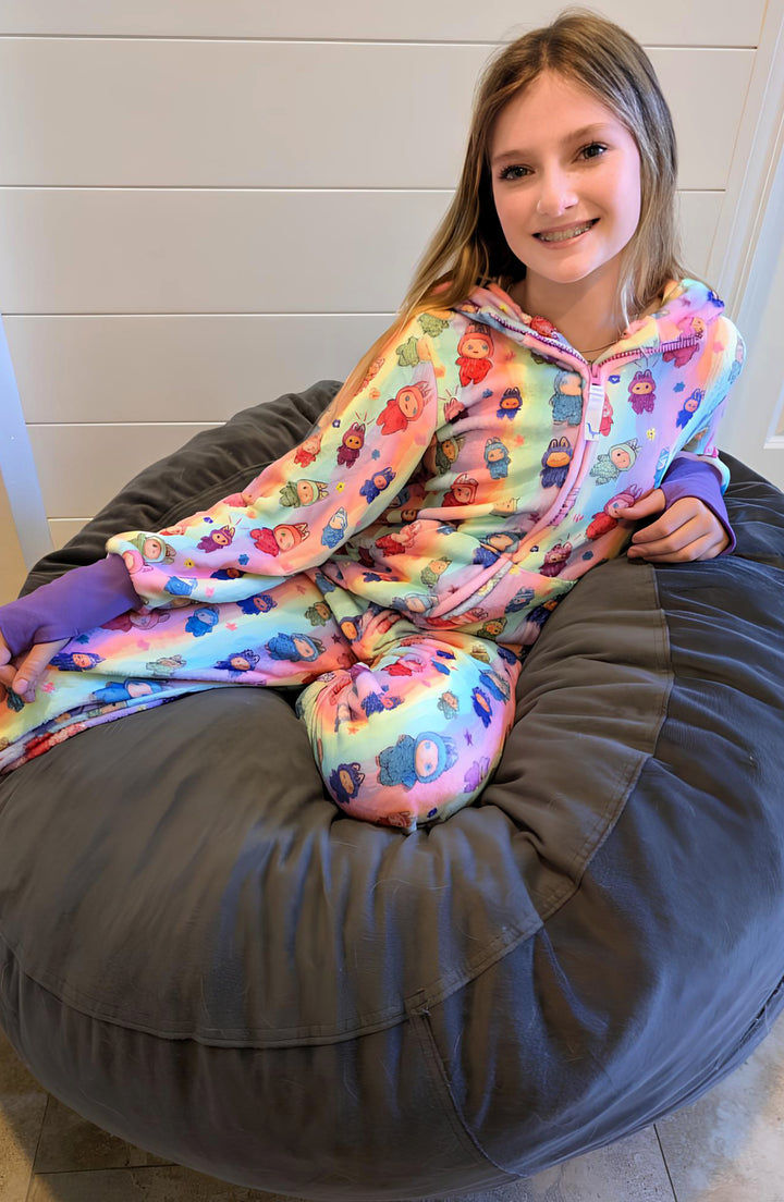 Fuzzy Doll Plush Onesie