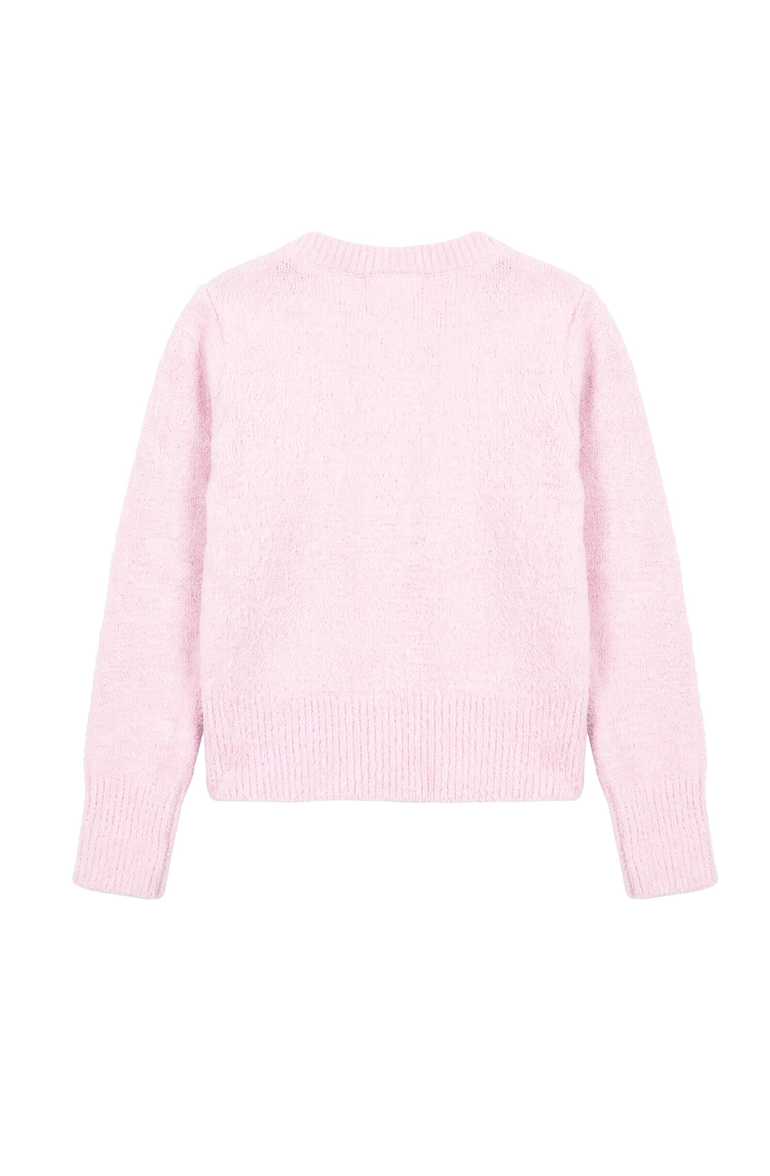 Gracie V-neck Cardigan Sweater - Pink