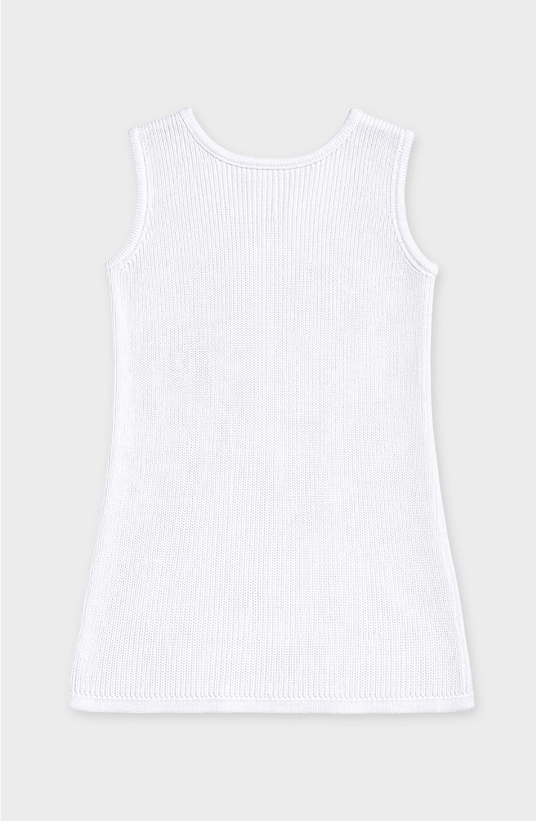 Jada Starfish Knit Summer Shift Dress - White