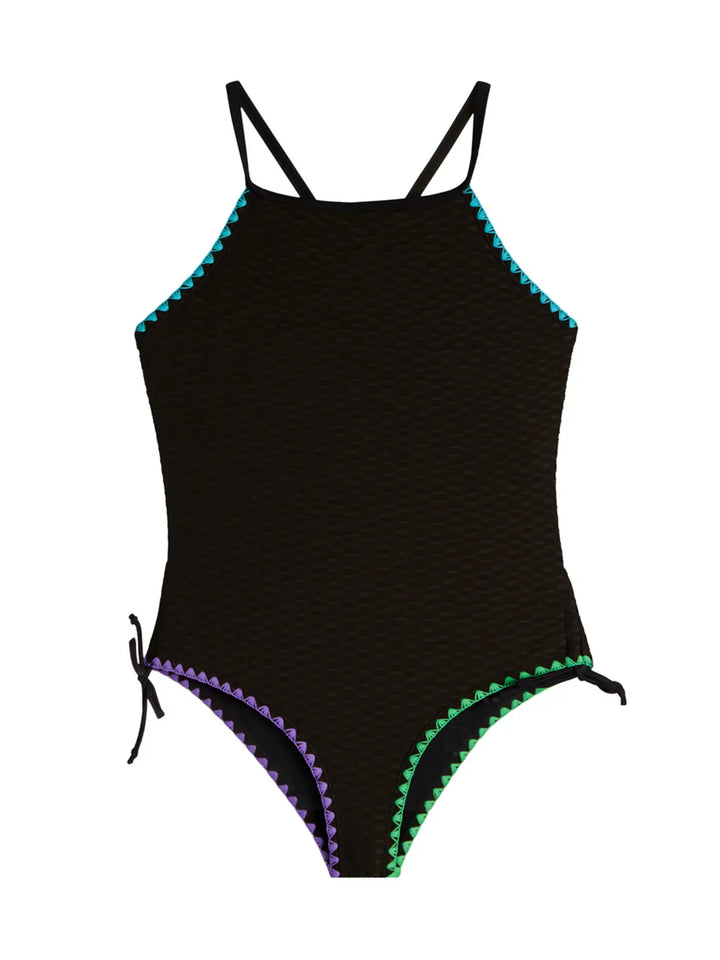 Junko Textured One Piece Swimsuit