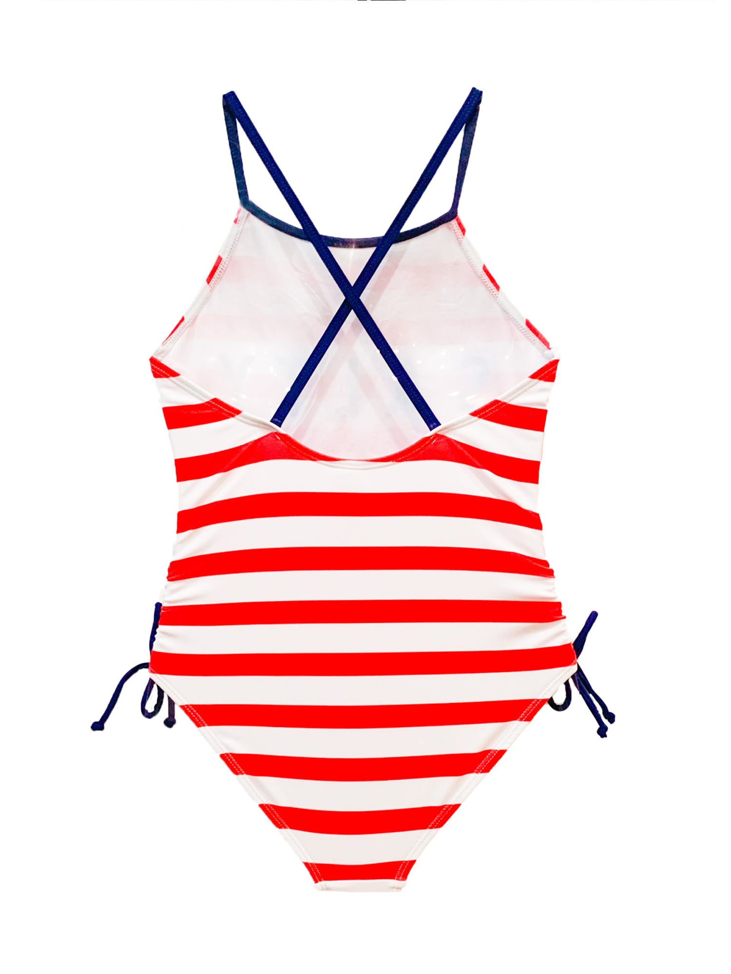 MABEL  - STRIPED PRINTED ONE PIECE SWIMSUIT | Limeapple