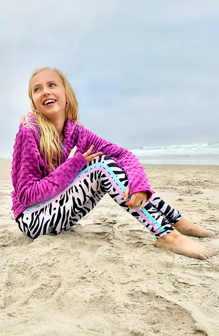 Cotton Candy Tie Dye Minky Hoodie and Mindy Legging Gift Set